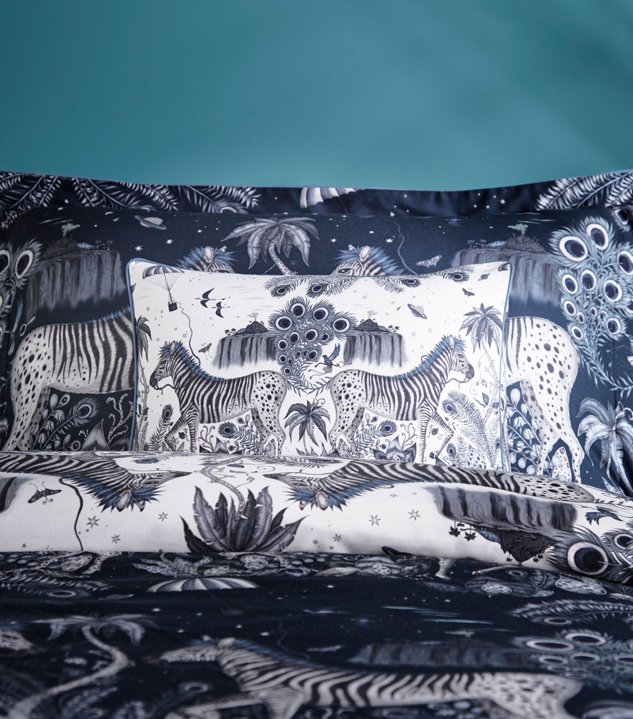 Lost World Boudoir Pillowcase (30cm x 40cm) GOODS Harrods   