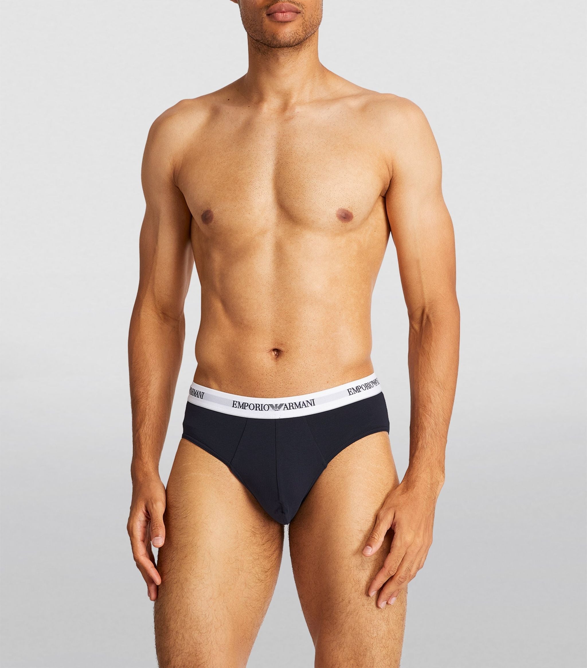 Stretch-Cotton Briefs (Pack of 2) GOODS Harrods   