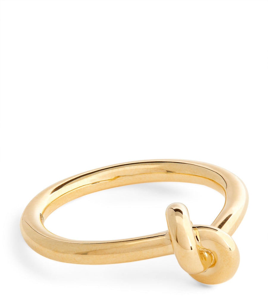 Yellow Gold Absolutely Knot Slim Ring