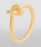 Yellow Gold Absolutely Knot Slim Ring GOODS Harrods   