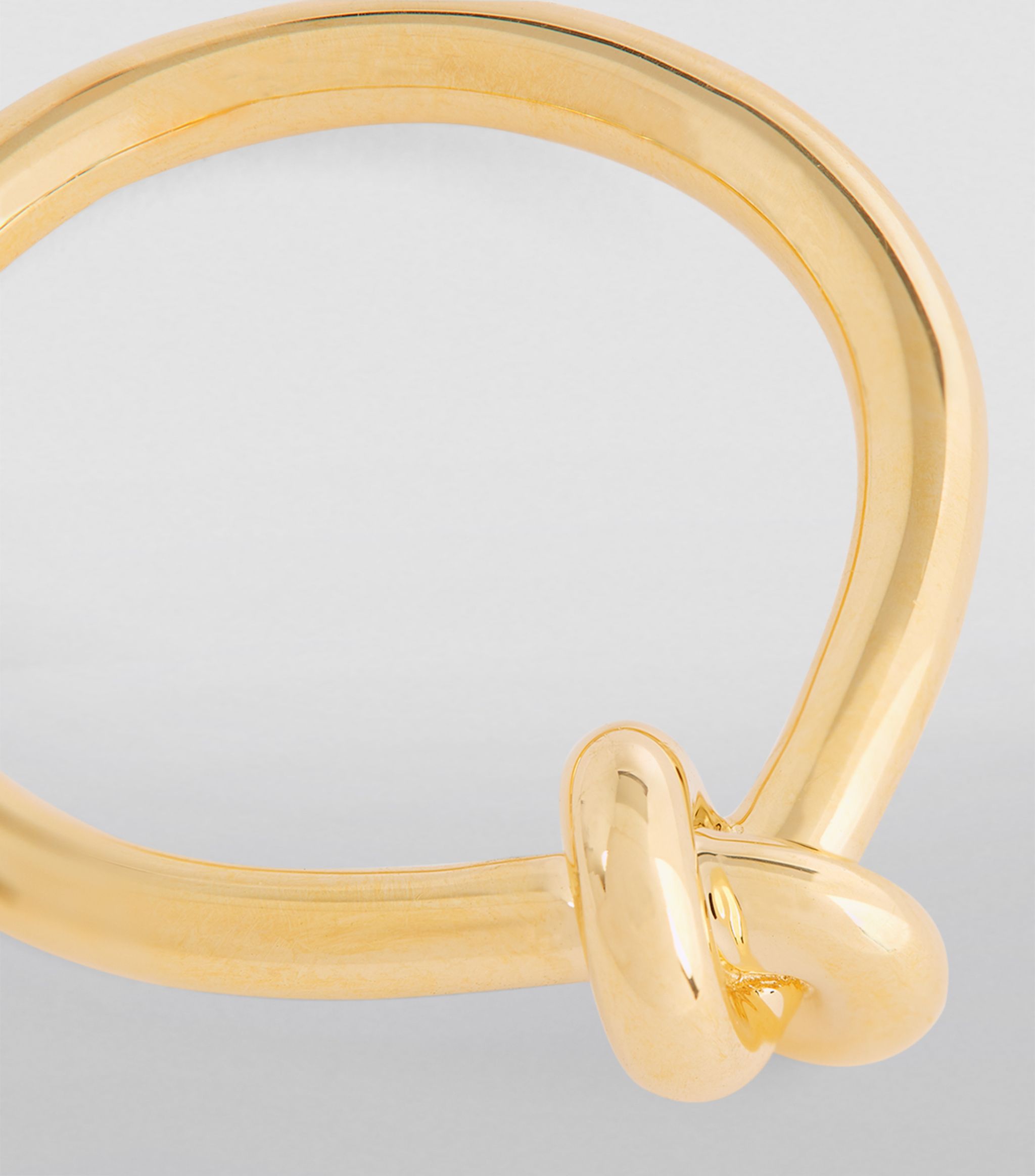 Yellow Gold Absolutely Knot Slim Ring GOODS Harrods   