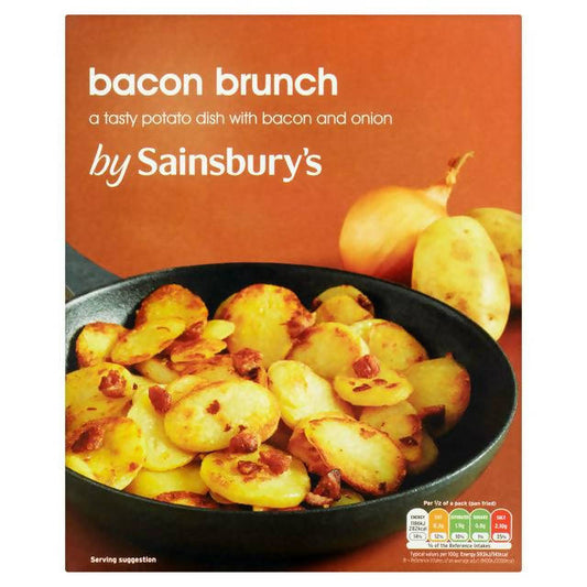 Sainsbury's Bacon Brunch With Onion 400g Vegetables Sainsburys   