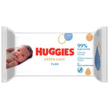 Huggies Pure Extra Care Baby Wipes, 8 x 56 Wipes Nappies & Wipes Costco UK   