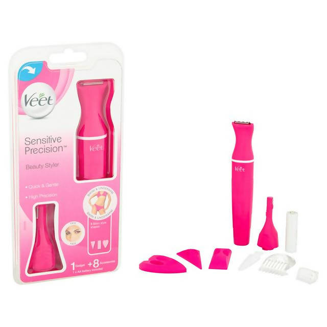 Veet Sensitive Precision Beauty Styler Trimmer for Bikini & Underarm Hair Removal