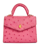 Ostrich Mini Alla Top-Handle Bag 12 GOODS Harrods   