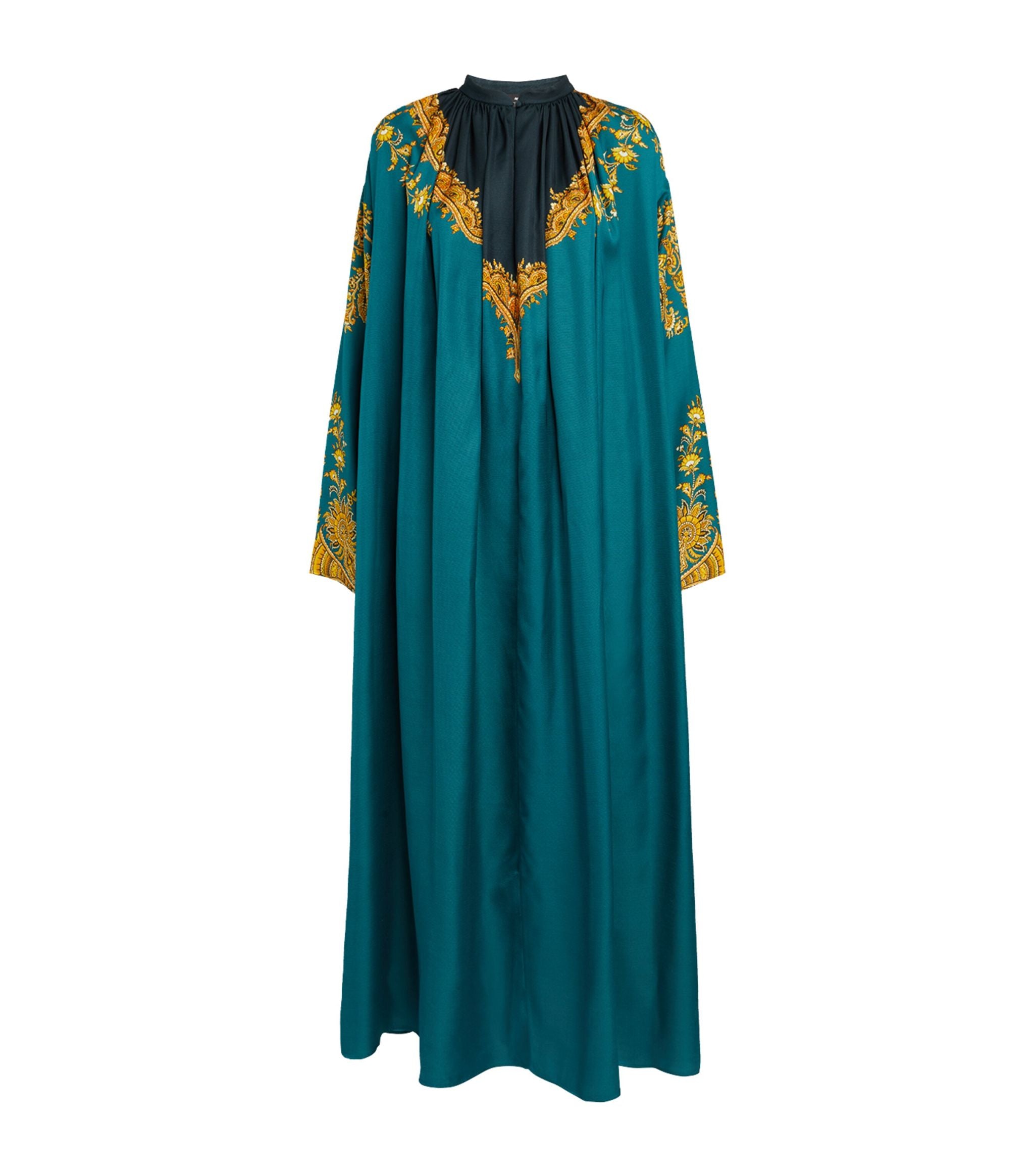 Silk Kaftan Maxi Dress GOODS Harrods   