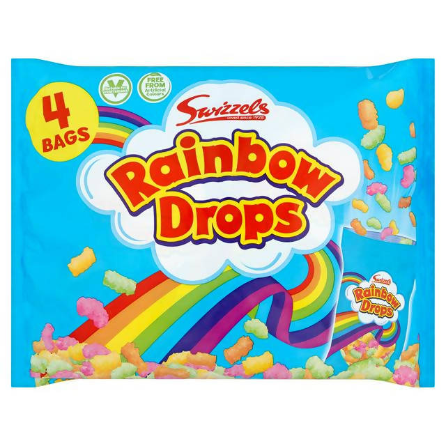 Swizzels Rainbow Drop Sweets 125g