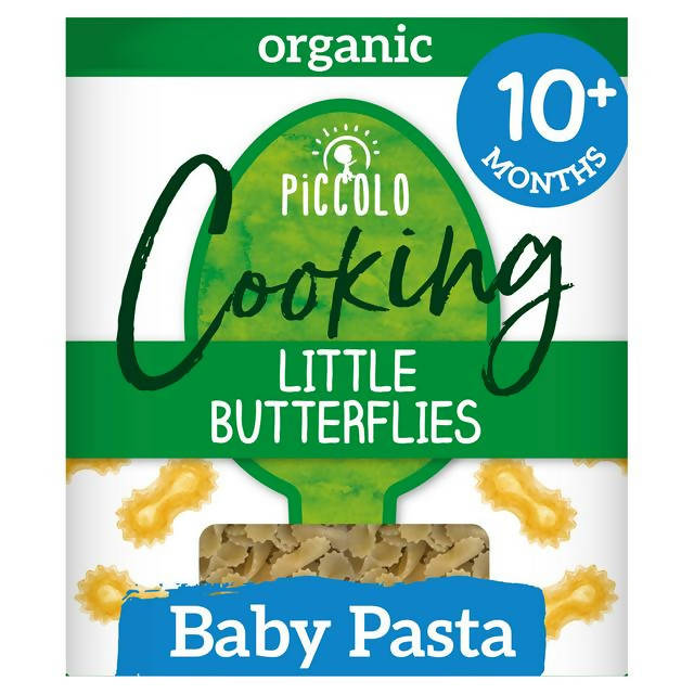 Piccolo Organic Cooking Little Butterflies Baby Pasta 10+ Months 400g