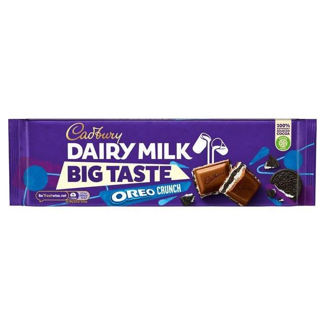 Cadbury Dairy Milk Big Taste Oreo Chocolate Bar 300g GOODS Sainsburys   