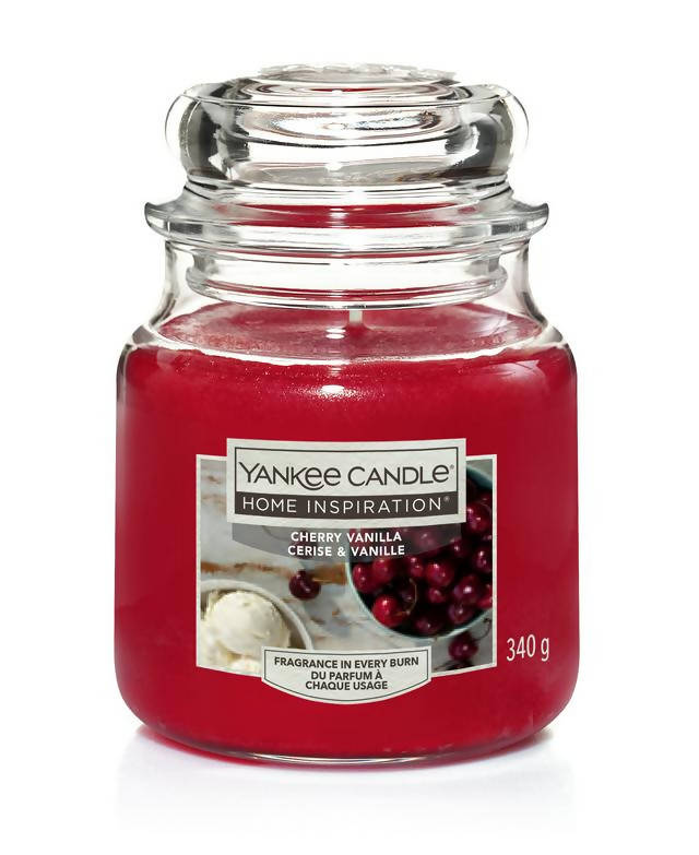 Yankee Cherry Vanilla Medium Jar Aircare Sainsburys   