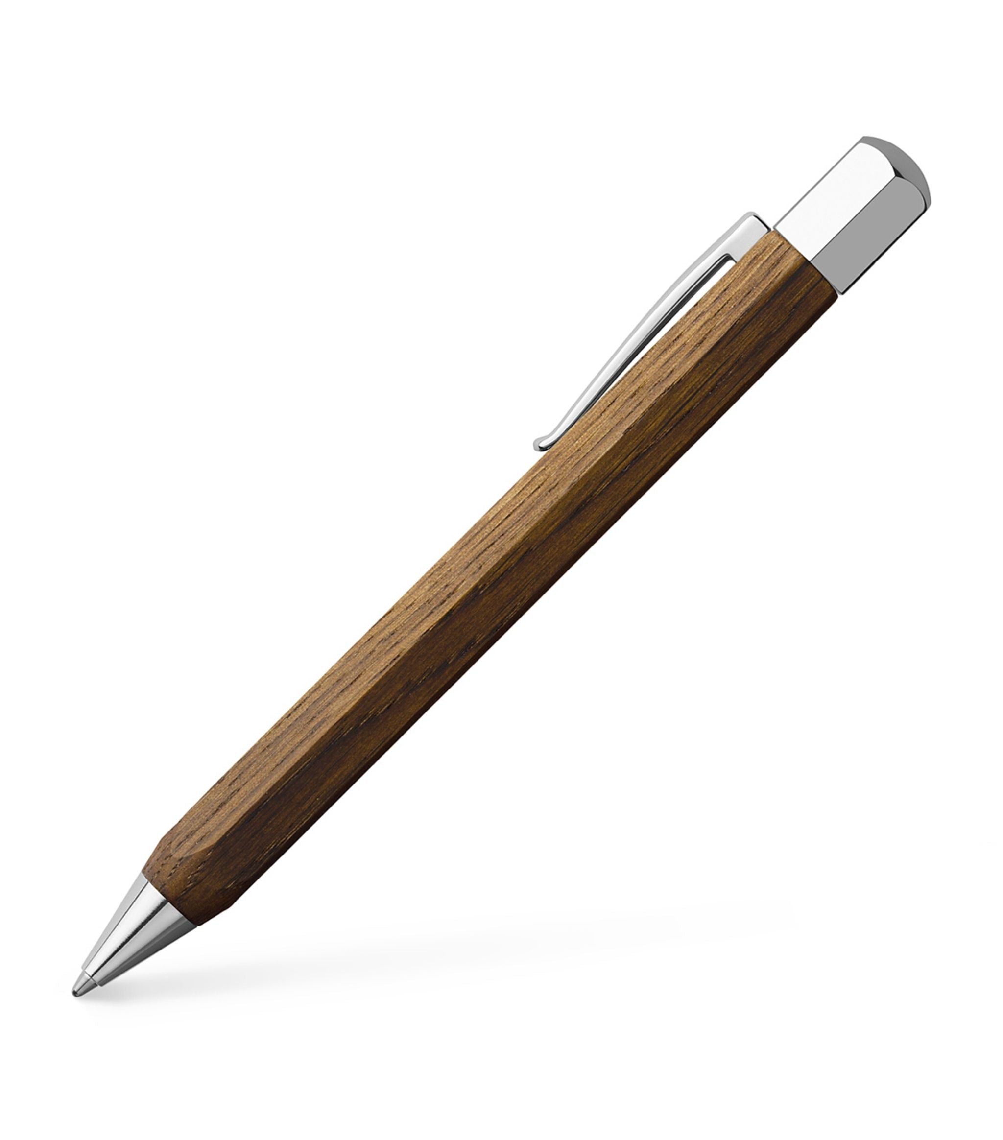 Ondoro Smoked Oak Ballpoint Pen GOODS Harrods   