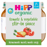 Hipp Organic Little Mealmakers Tomato & Vegetable Sauce 7+ Months 80g baby meals Sainsburys   