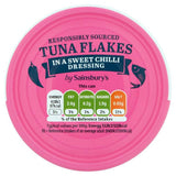 Sainsbury's Tuna Flakes in a Sweet Chilli Dressing 80g Fish Sainsburys   