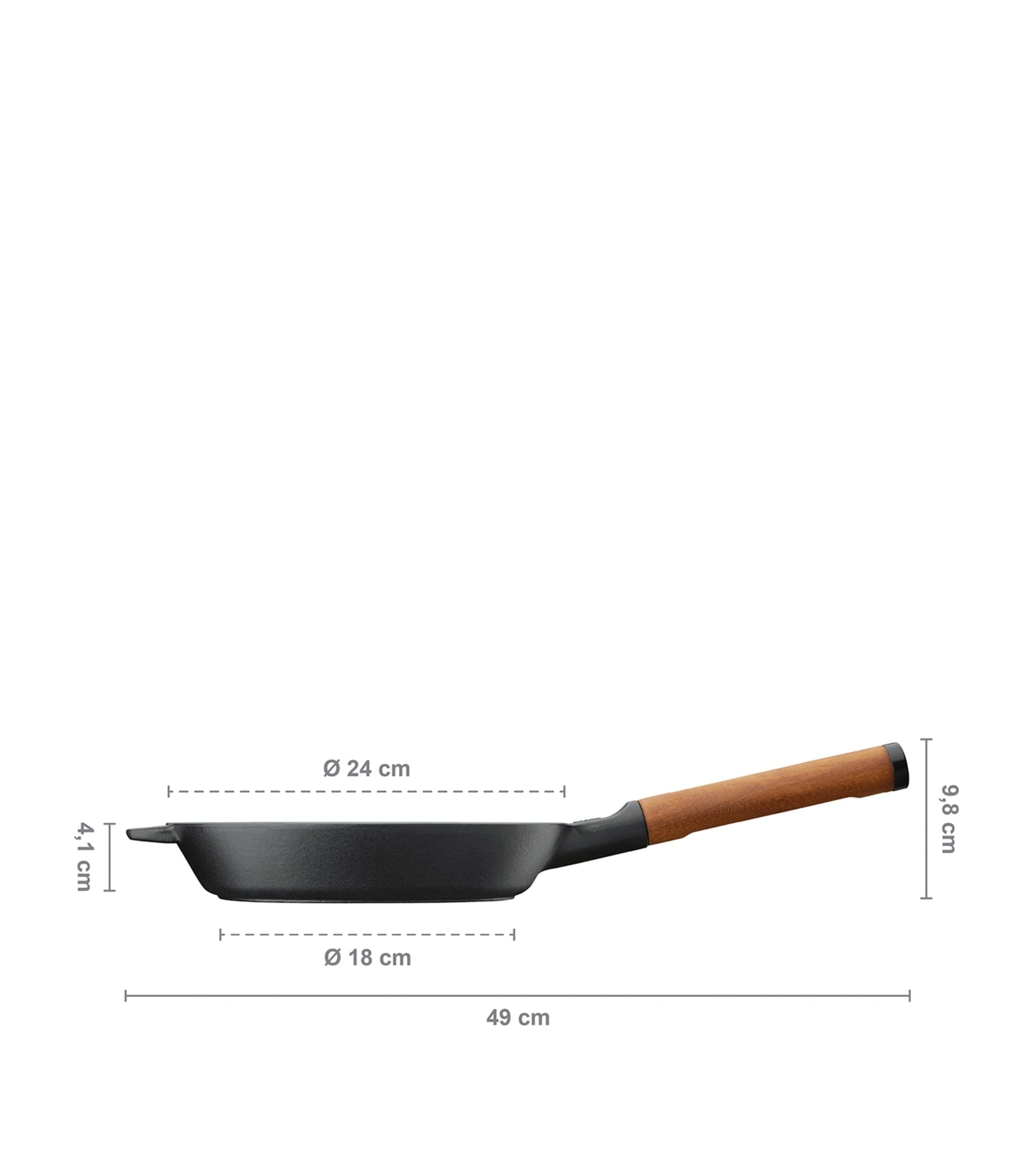 Norden Cast Iron Frying Pan (24cm) GOODS Harrods   