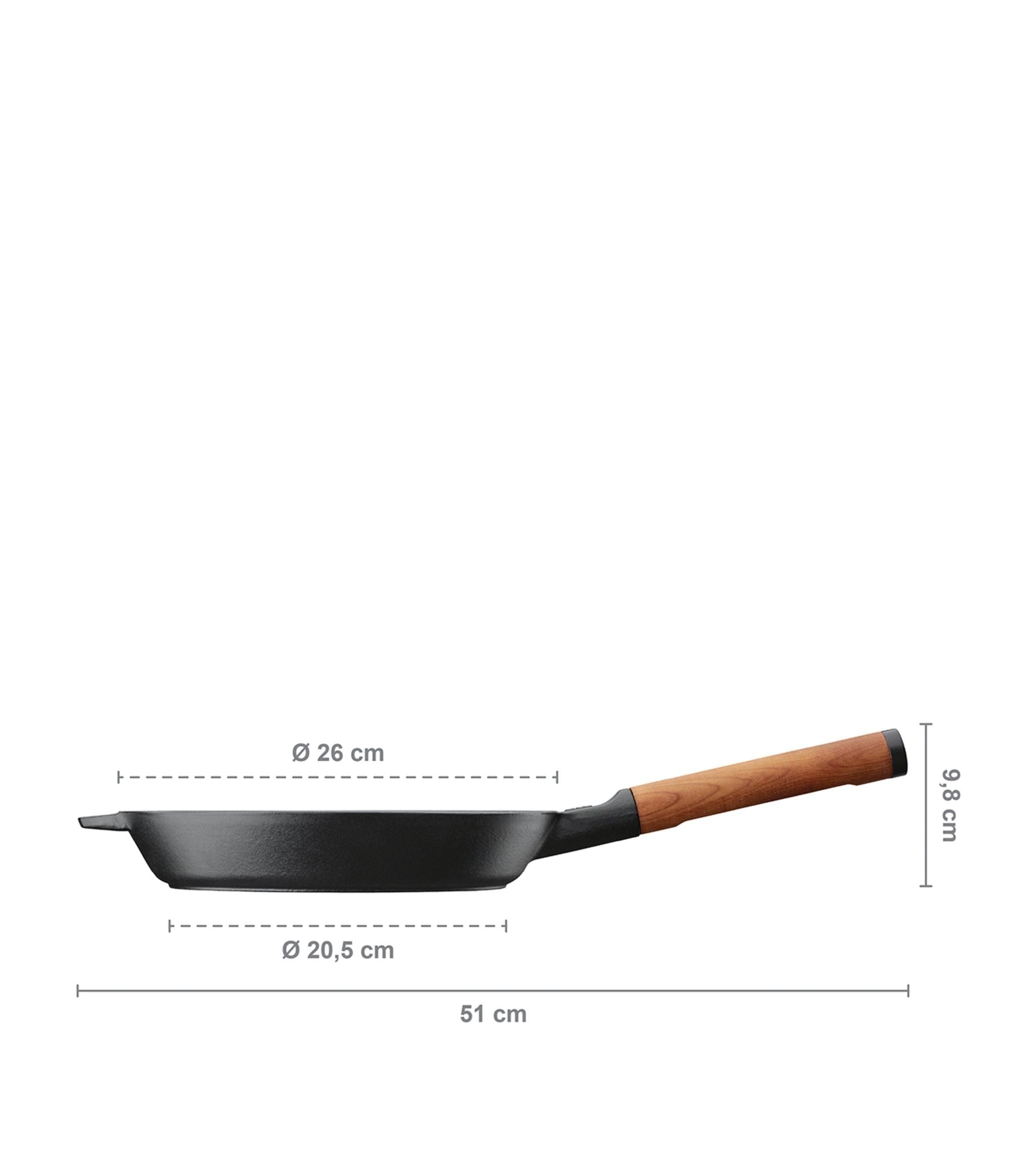 Norden Cast Iron Grill Pan (26cm) GOODS Harrods   