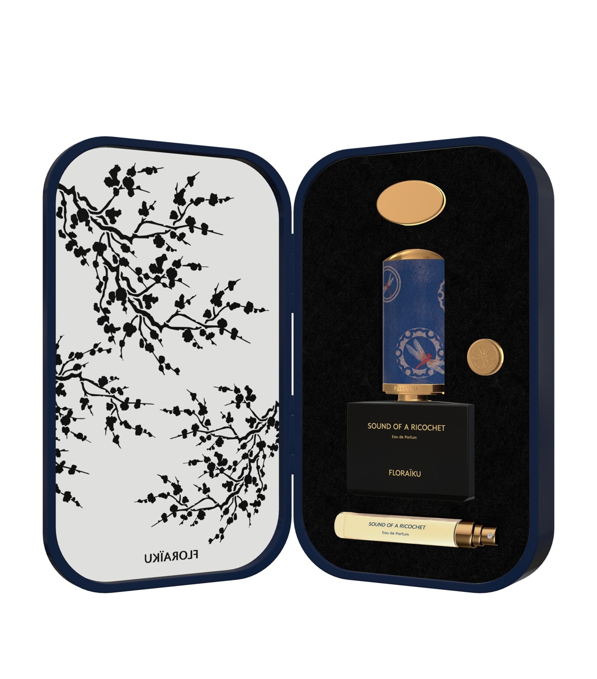 Sound of a Ricochet Eau de Parfum Bento Box (50ml with 10ml Refill) GOODS Harrods   