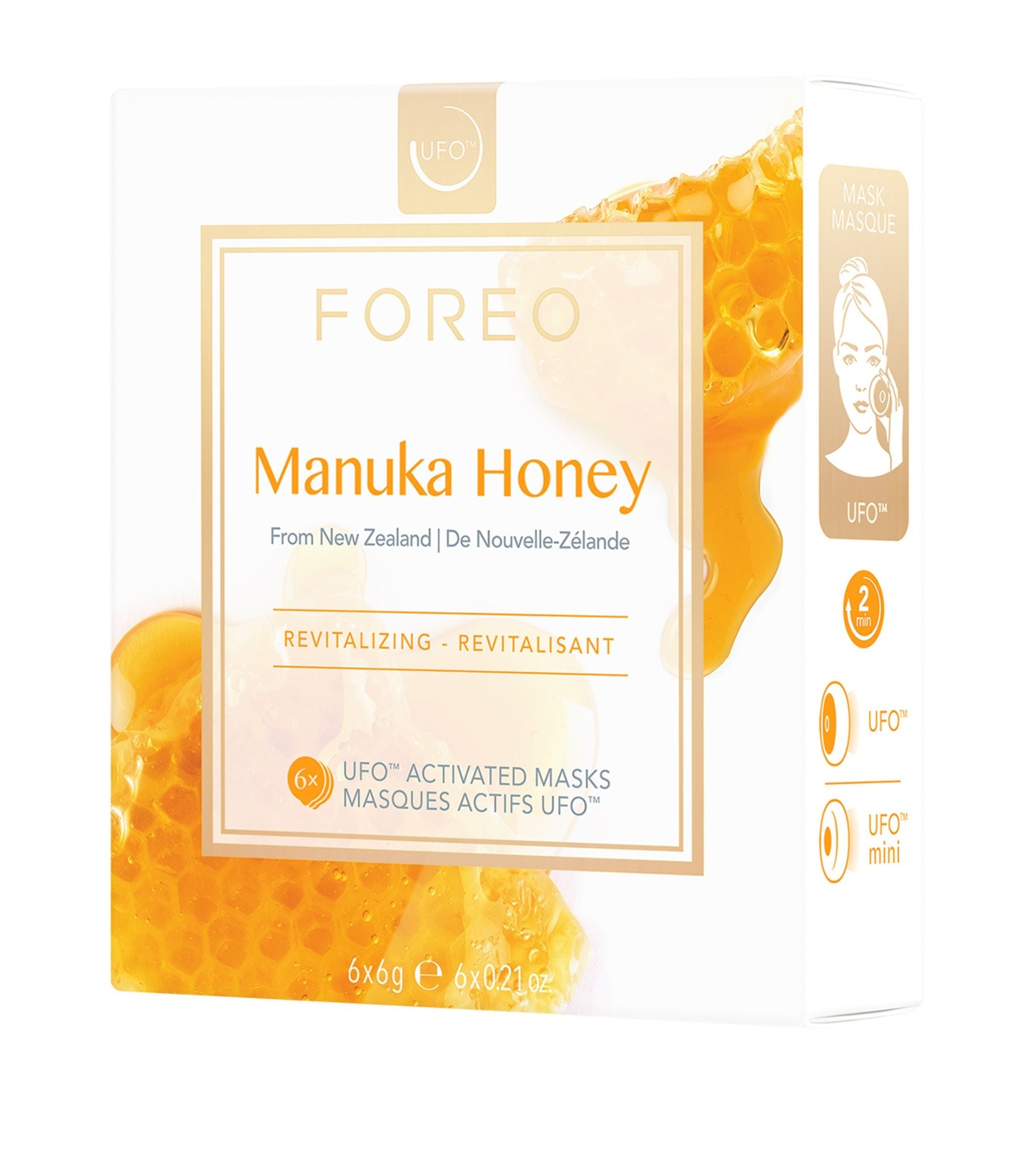 UFO Mask Manuka Honey (Pack of 6) GOODS Harrods   