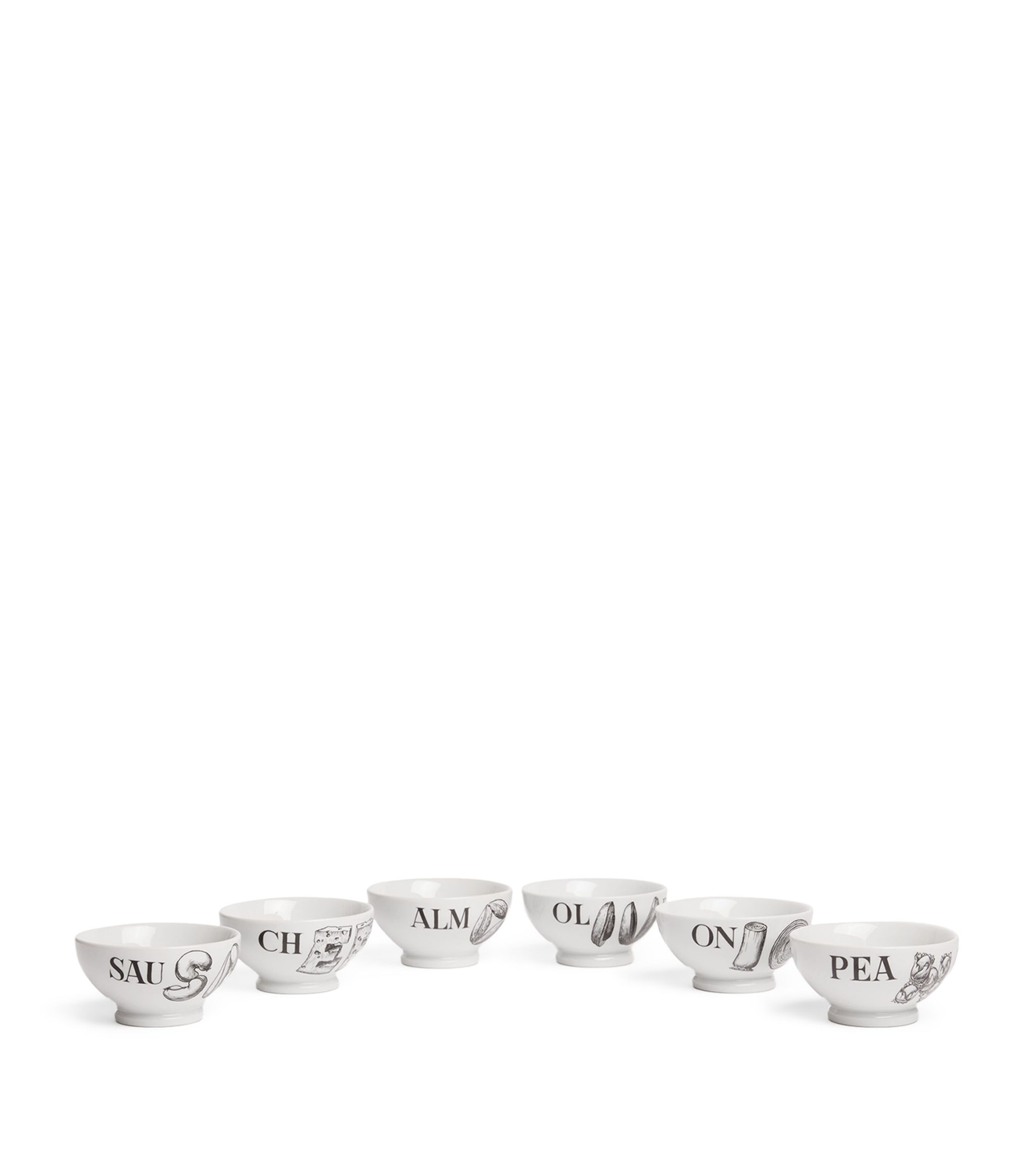 Set of 6 Appetizer Bowls (5cm) GOODS Harrods   