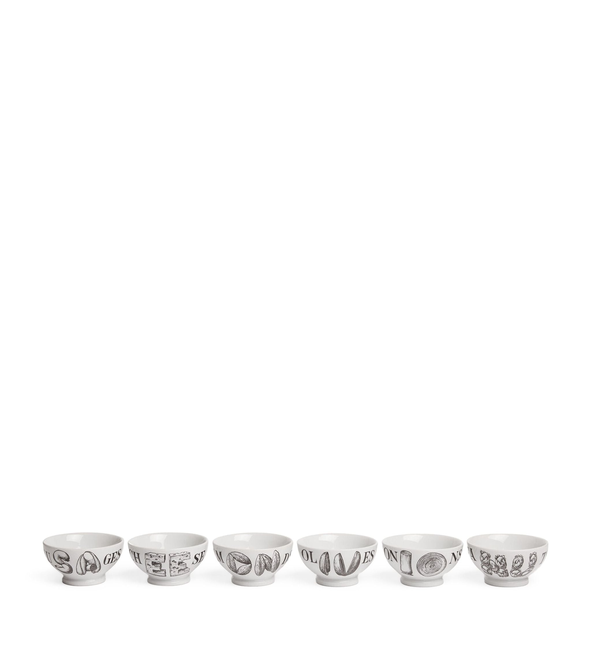 Set of 6 Appetizer Bowls (5cm) GOODS Harrods   