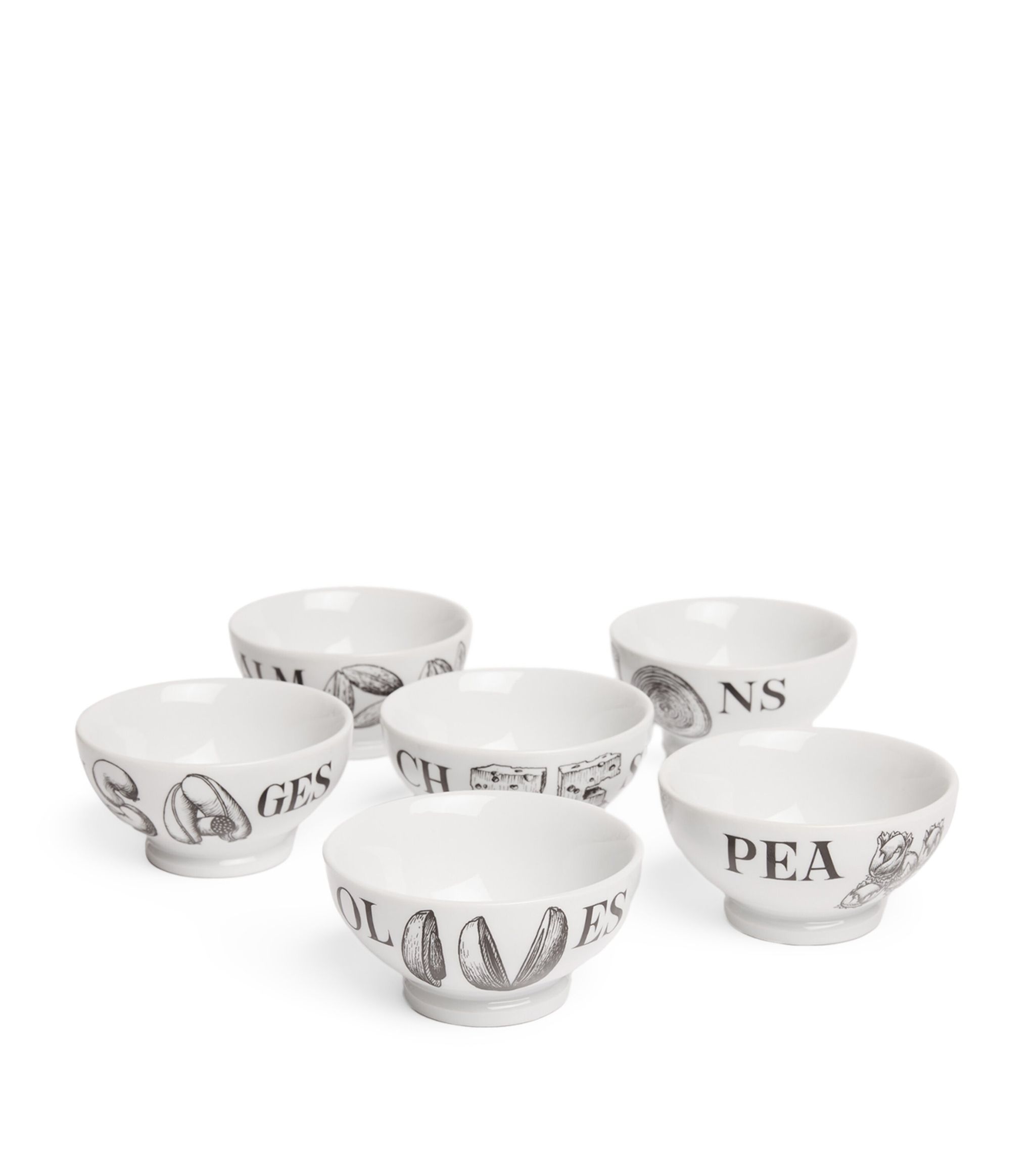 Set of 6 Appetizer Bowls (5cm) GOODS Harrods   