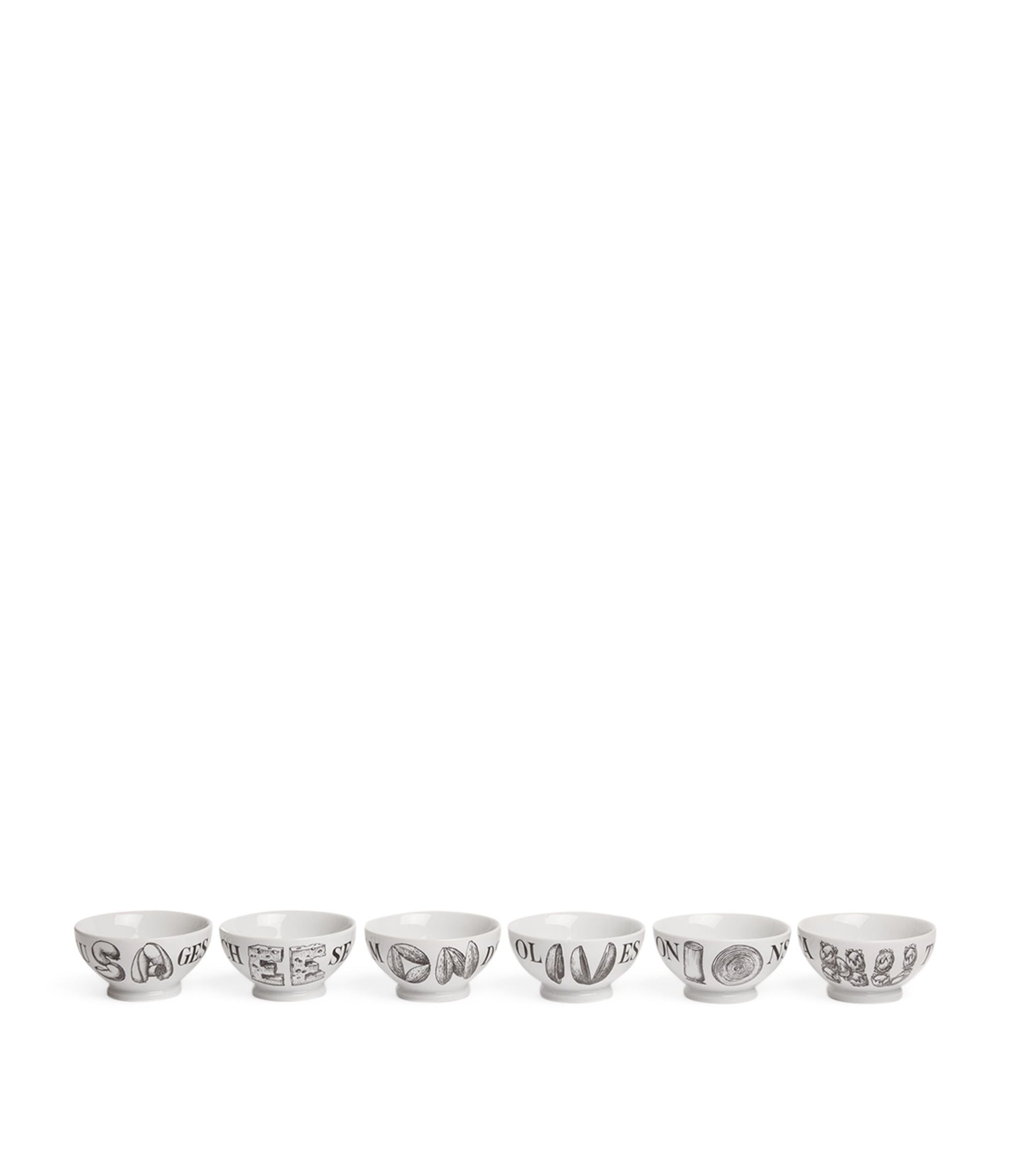 Set of 6 Appetizer Bowls (5cm) GOODS Harrods   