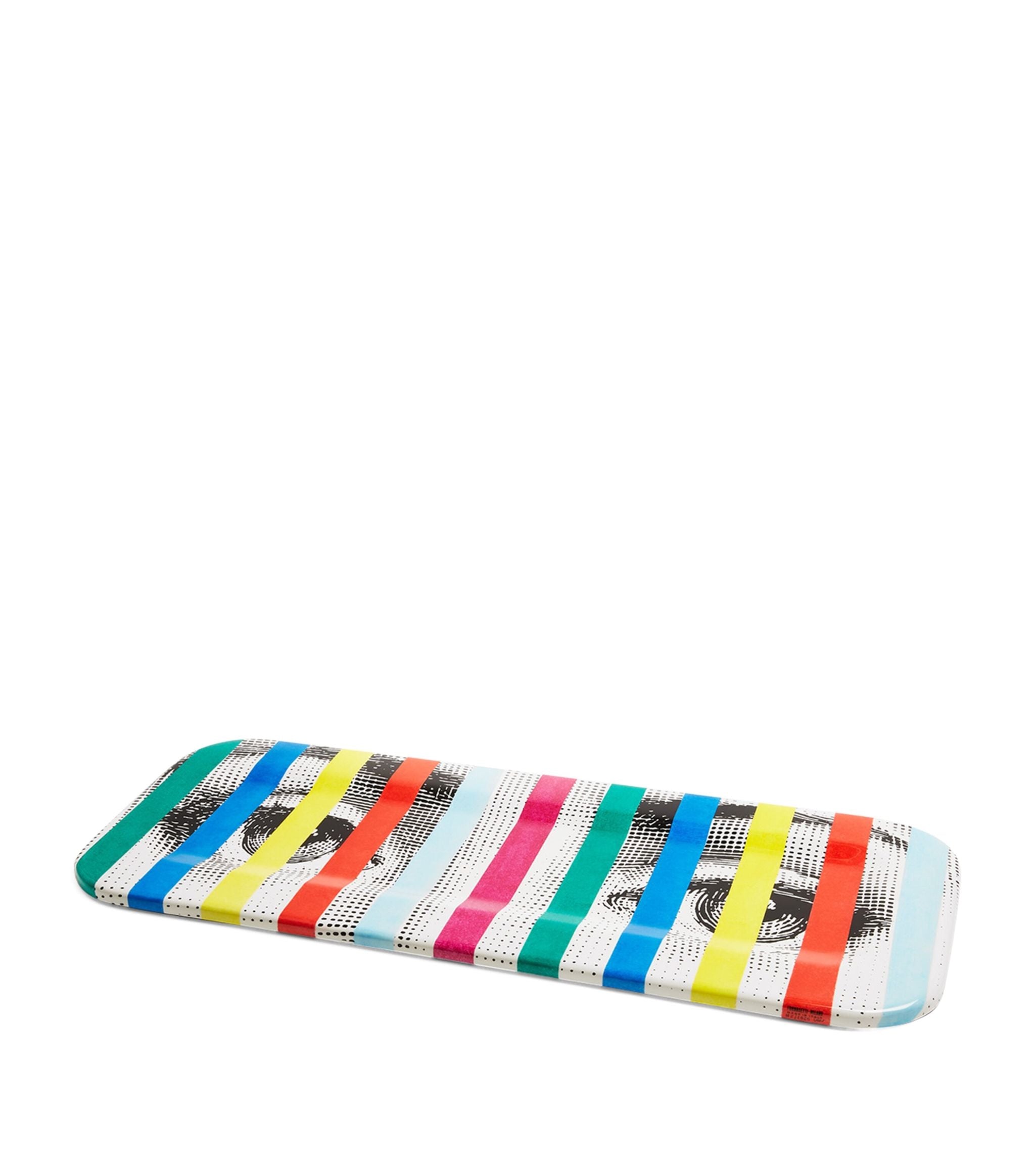 Striped Face Rectangular Tray (25cm x 60cm) GOODS Harrods   