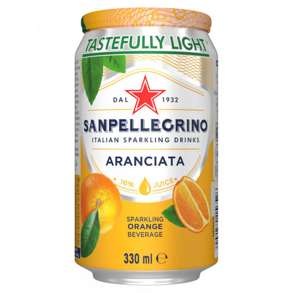 SAN PELLEGRINO ORANGE X LEMON 4 X 6 X 330ML