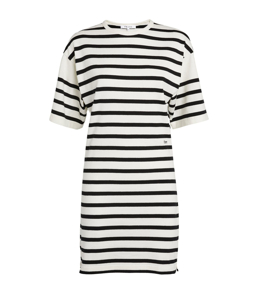 Organic Cotton Striped Mini Dress