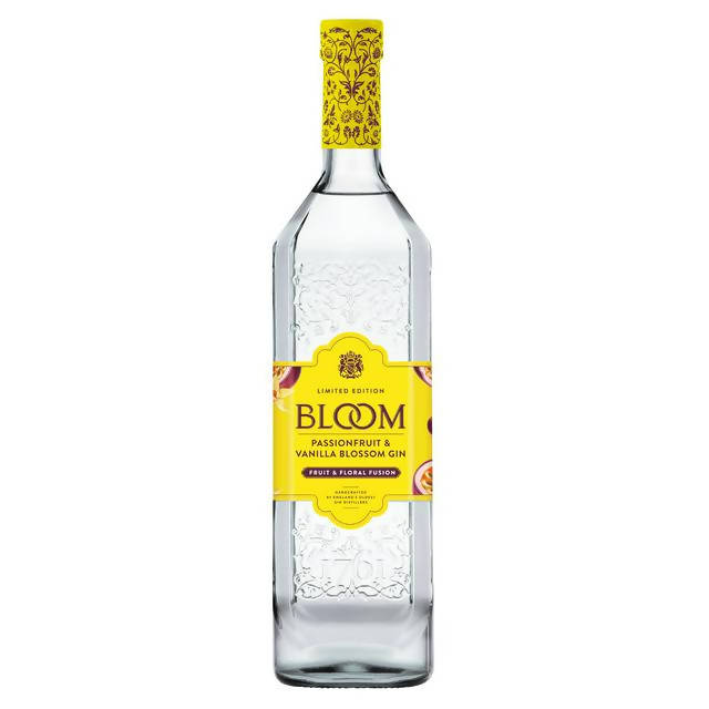 BLOOM Limited Edition Passionfruit & Vanilla Blossom Gin 700ml GOODS Sainsburys   