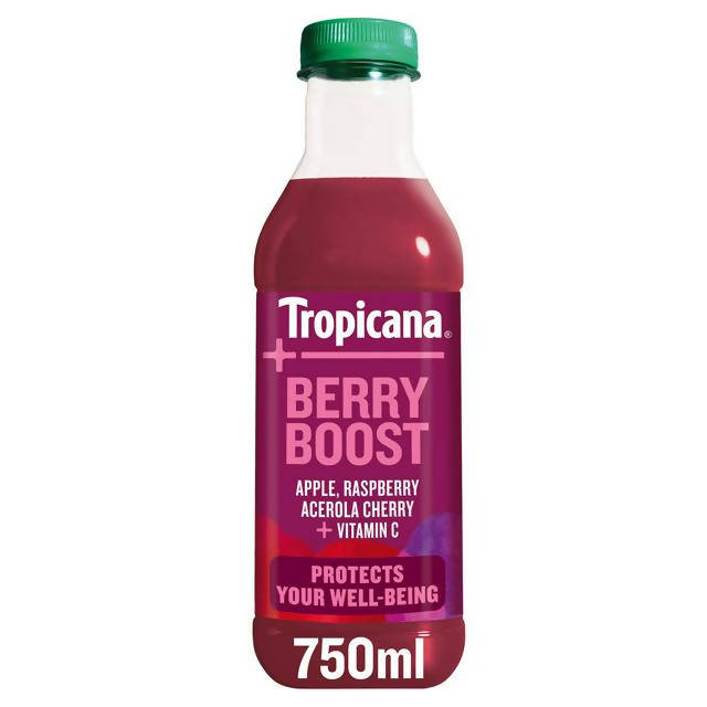 Tropicana + Berry Boost Juice 750ml