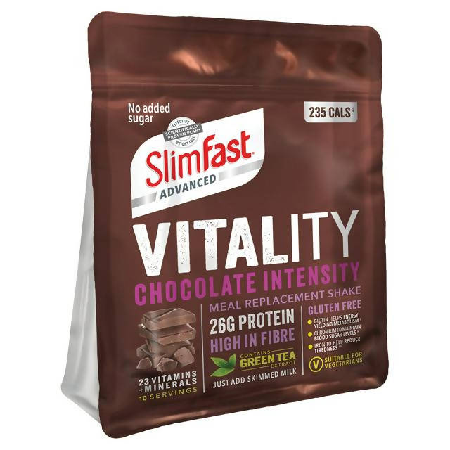 SlimFast Advanced Vitality Chocolate Intensity Meal Replacement Shake 400g