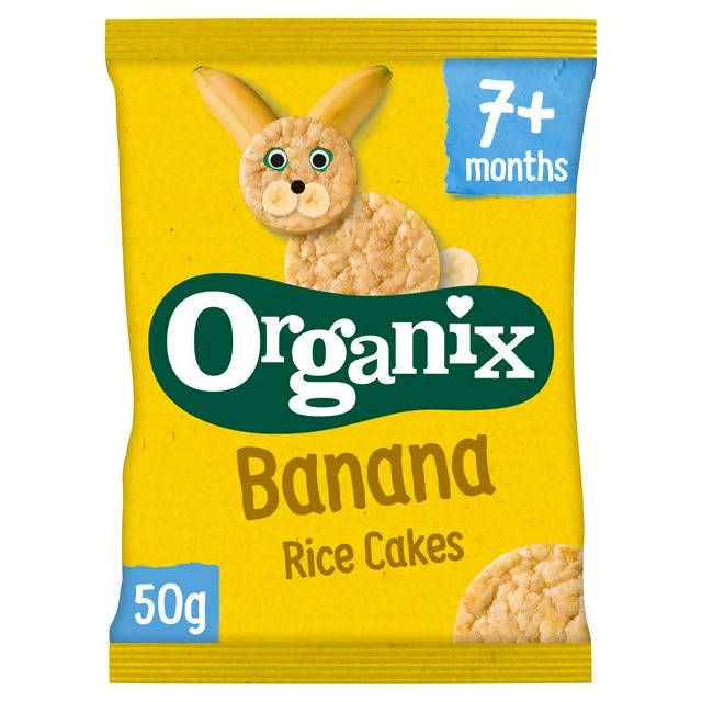 Organix Banana Rice Cakes 50g