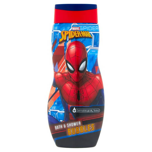 Marvel Spider-Man Bath & Shower Bubbles 3+ 400ml - McGrocer
