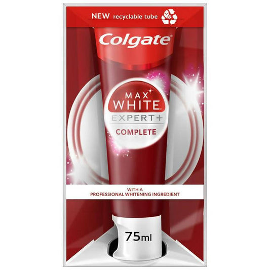 Colgate Max White Expert Complete Whitening Toothpaste 75ml toothpaste Boots   