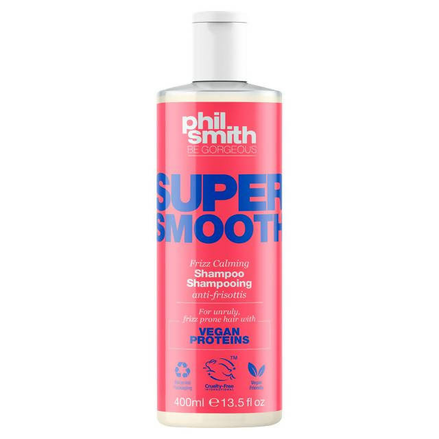 Phil Smith Super Smooth Frizz Calming Shampoo 400ml