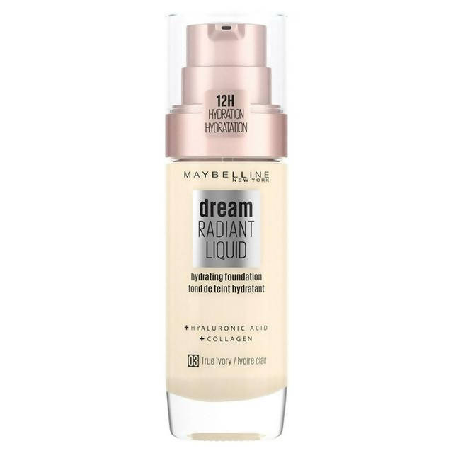 Maybelline Dream Satin Liquid Foundation 03 True Ivory 30ml