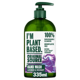 Original Source I'm Plant Based Lavender & Rosemary Hand Wash 335ml Handwash Sainsburys   