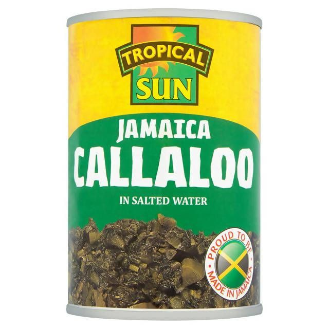 Jamaica Sun Callaloo In Salted Water 280g African & Caribbean Sainsburys   