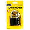 Rolson Black Padlock 60mm DIY Sainsburys   