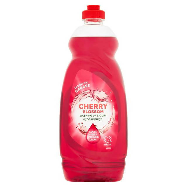 Sainsbury's Washing Up Liquid, Cherry Blossom & Petal 740ml