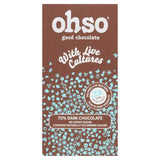 Ohso 70% Dark Chocolate 85g GOODS Sainsburys   