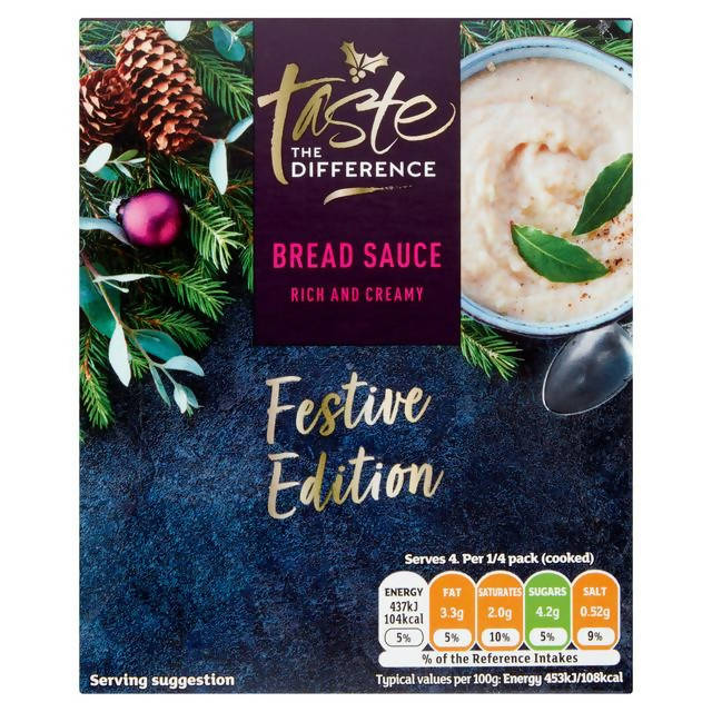 Sainsbury's Bread Sauce with Ciabatta Loaf Breadcrumbs, Taste the Difference 70g Cooking sauces & meal kits Sainsburys   