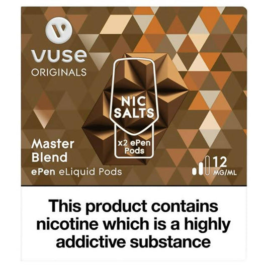 Vuse Vype ePen Refills Master Blend 18mg Electronic cigarettes Sainsburys   