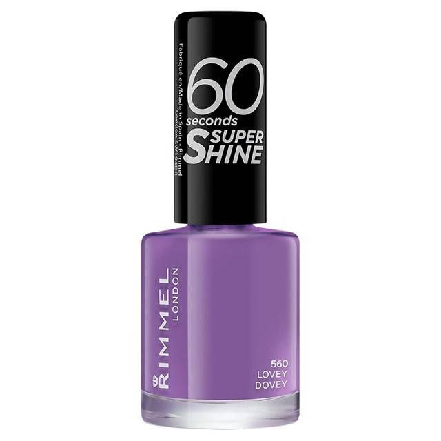 Rimmel London 60 Seconds Super Shine 560 Lovey Dovey 8ml All Sainsburys   