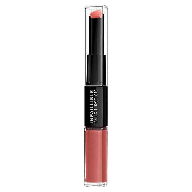 L'Oreal Paris Infallible 24HR 2 Step Lipstick 404 Corail Constsant