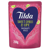 Tilda Microwave Steamed Basmati Sweet Chilli Rice 250g - McGrocer