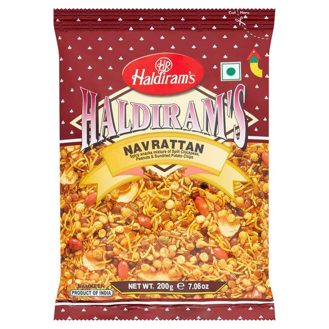 Haldiram's Navrattan Namkeen 200g Asian Sainsburys   