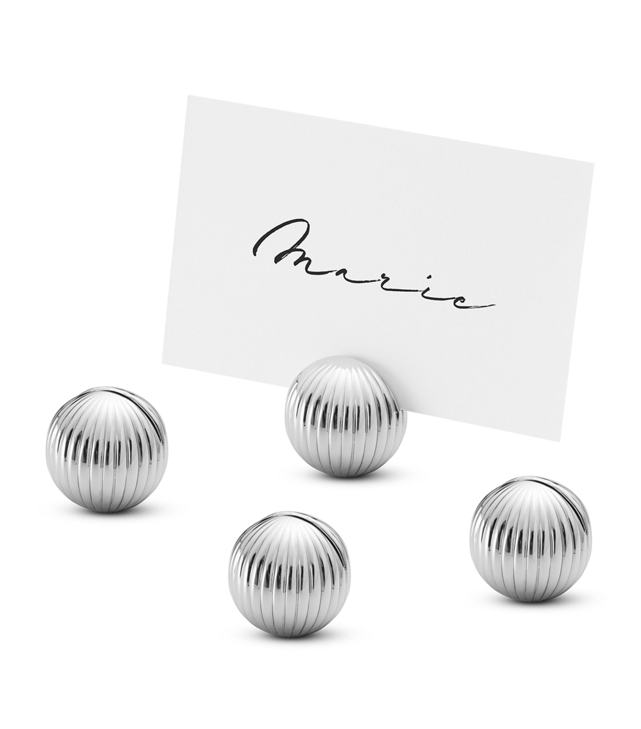 Bernadotte Place Card Holder (Set of 4) GOODS Harrods   