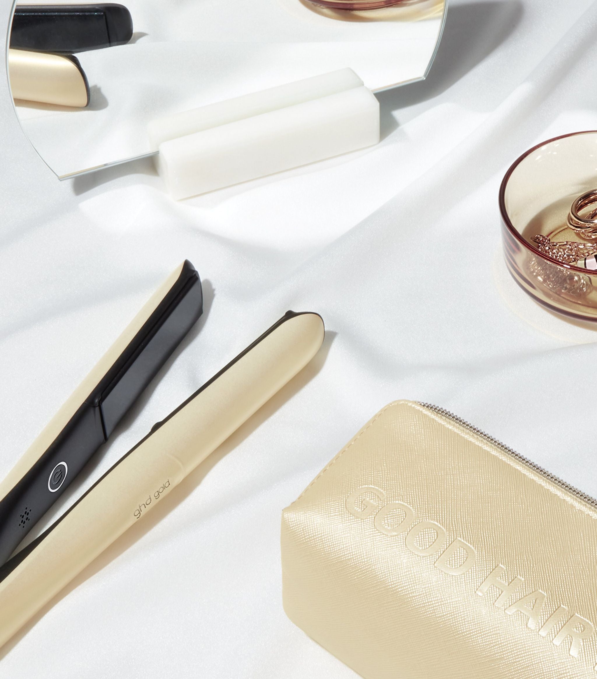 Gold Sun-Kissed Gold Hair Straightener GOODS Harrods   