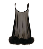 Diana Marabou Babydoll Miscellaneous Harrods   